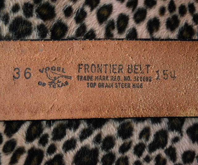 VOGEL OF TEXAS RANGER BELT 36