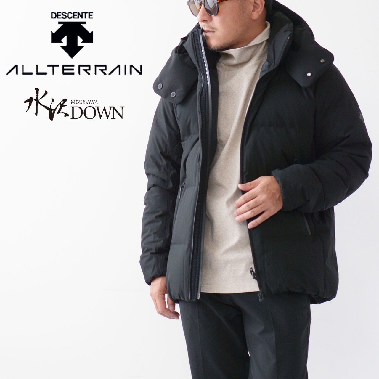 【美品】DESCENTE  MIZUSAWA DOWN ANCHOR 水沢