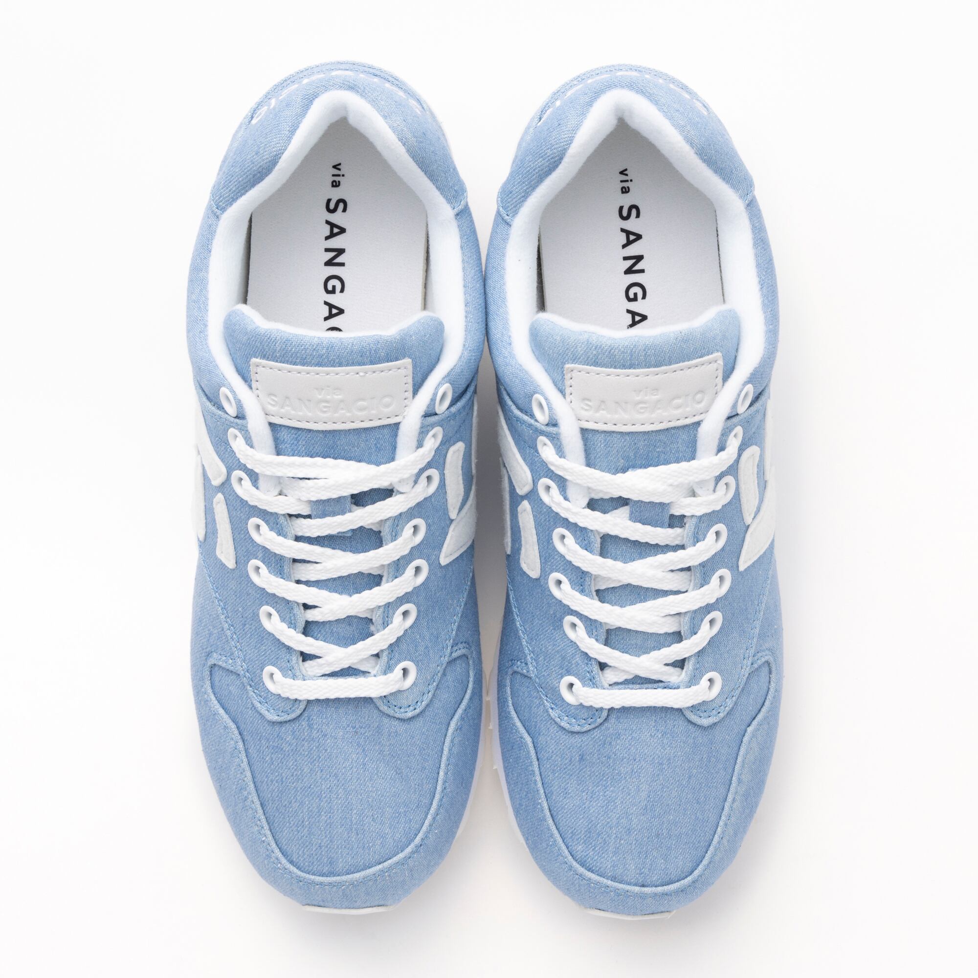 via SANGACIO  にゅ〜ずDENIM 『SKY BLUE』26.5cm