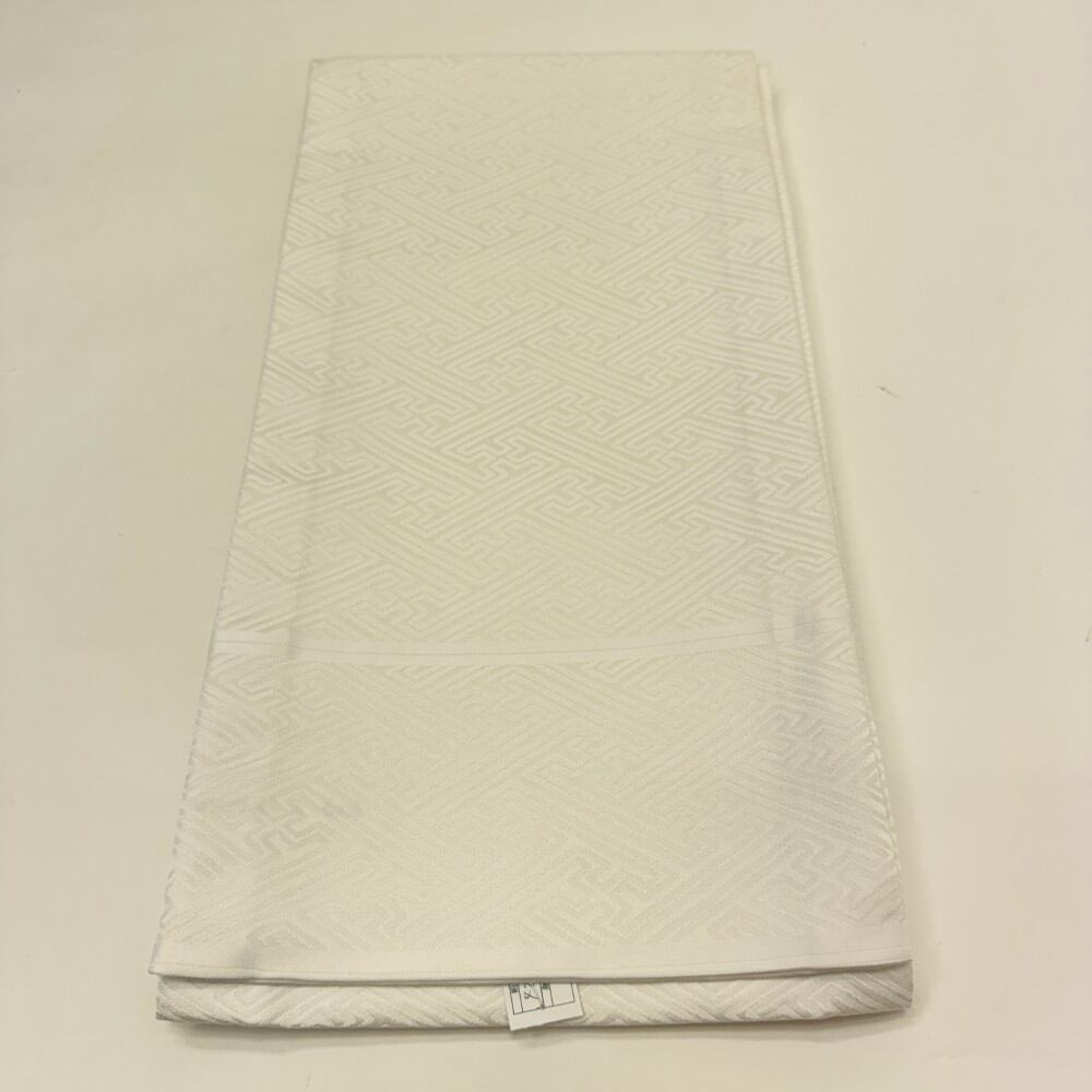 掛下帯 白帯 422cm 花嫁衣装 貸衣装 中古 リサイクル レンタル処分 結婚式 婚礼 着付け 舞台 きもの 着物 6695