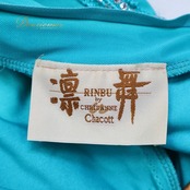 社交ダンス 衣装 凛舞 チャコット Chacott クリスアン chrisanne スタンダードドレス ワンピース ドレス スタンダード フロート レース イングランド製 デモ 競技 ダンス パーティ 発表会 緑 青緑 フリル レース 高級感 グリーン系 ブルー系 社交ダンス ドレス レディース 高級 ワンピース レースドレス スタンダード衣装 デモ衣装 競技用ドレス フリルスカート