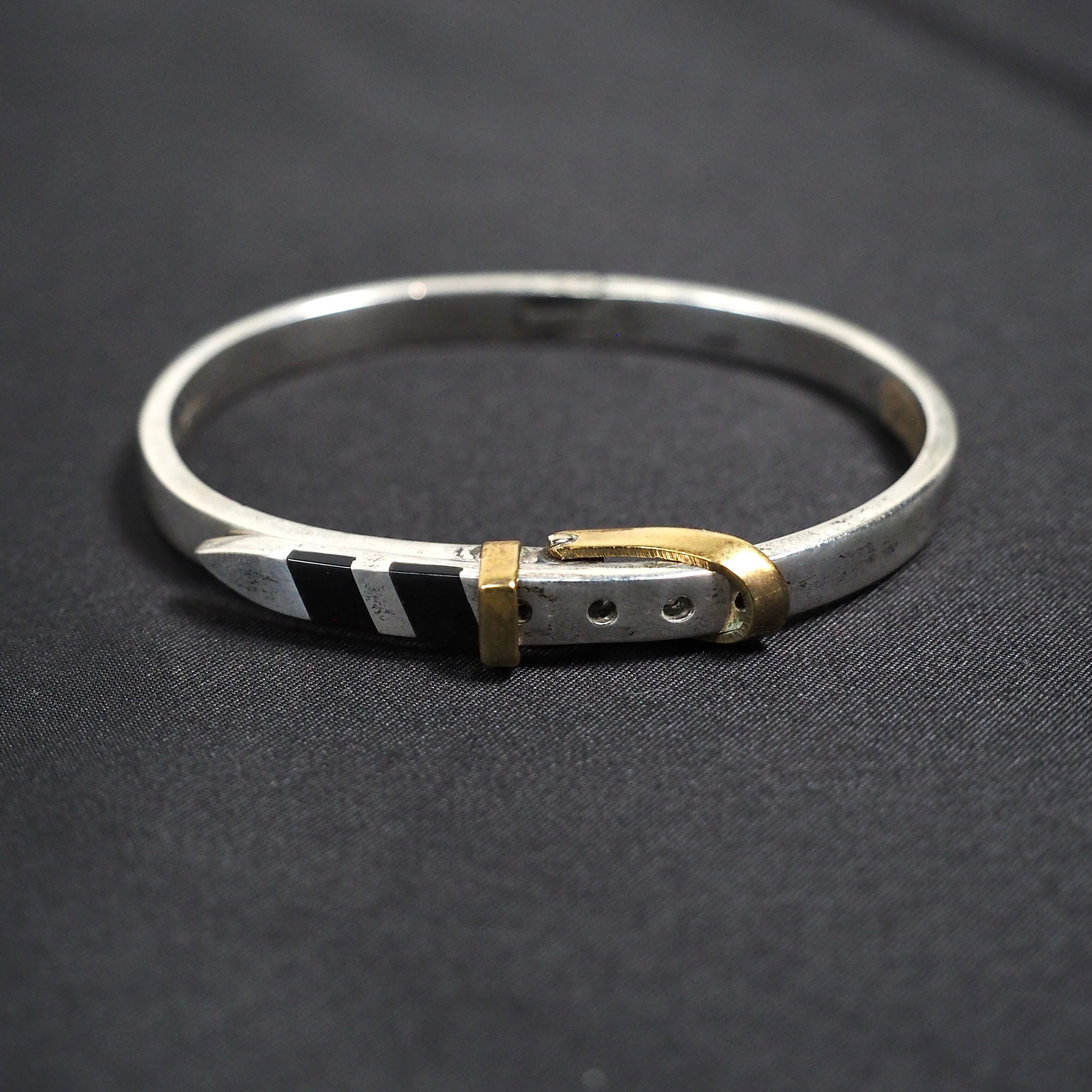 【Mexican Jewelry】silver925 belt bangle