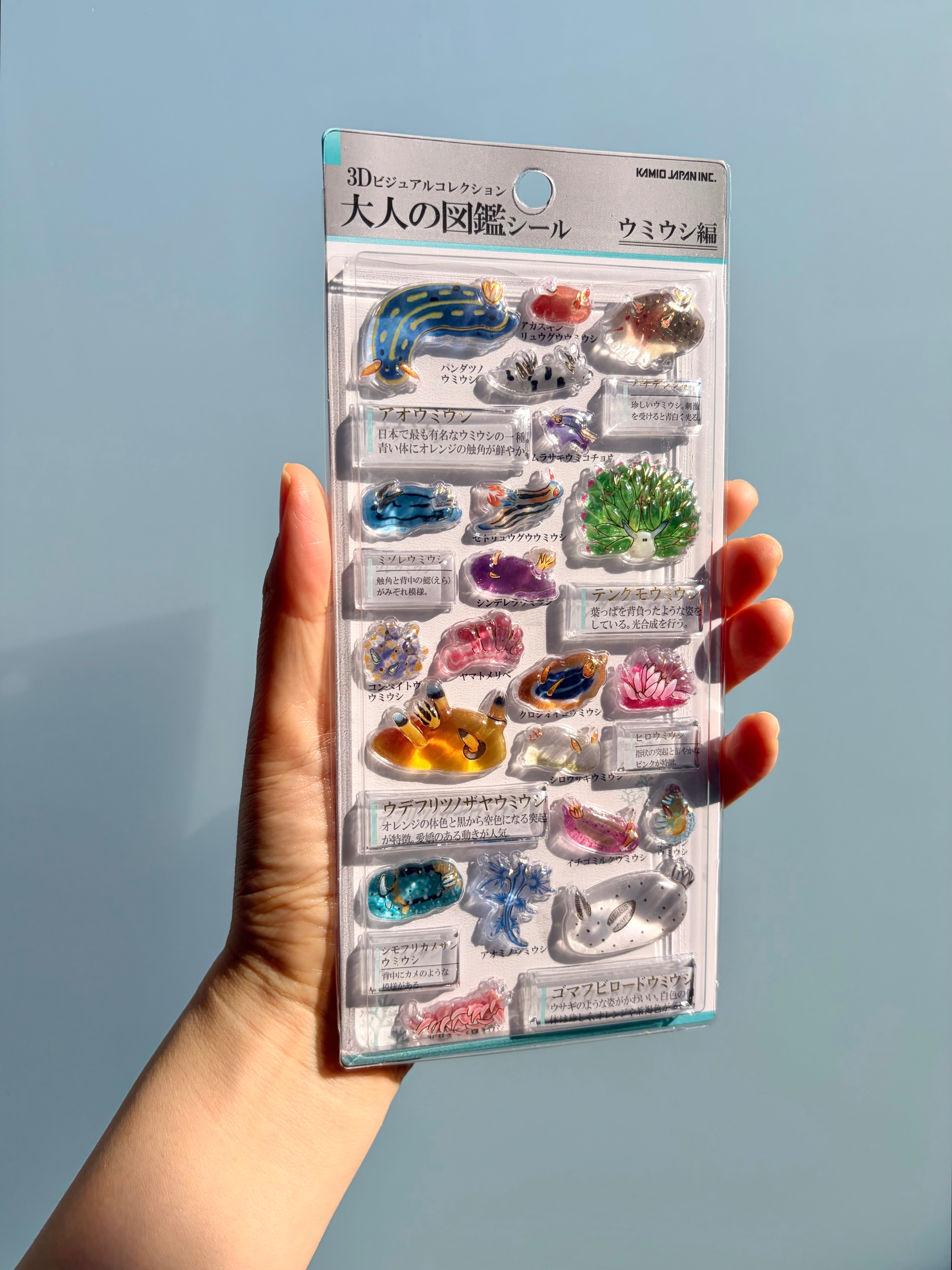 購入制限あり/大人の図鑑シール 3D | トレッペ雑貨店