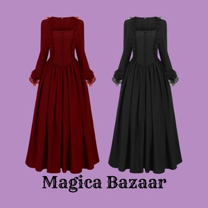 ミッドナイト・エレガンス　バックレースアップドレス　M25031