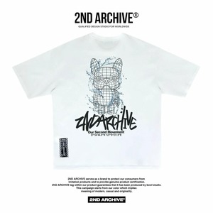2ND028 2NDARCHIVE Tシャツ 韓国ファッション オーバーサイズ ユニセックス