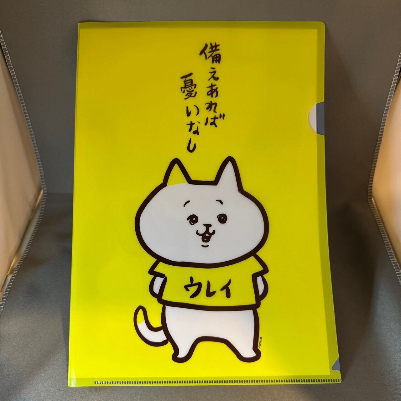 【ウレイちゃん】備えあれば憂いなし 両面クリアファイル