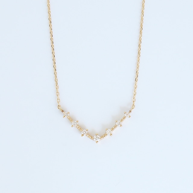 luster gradation necklace
