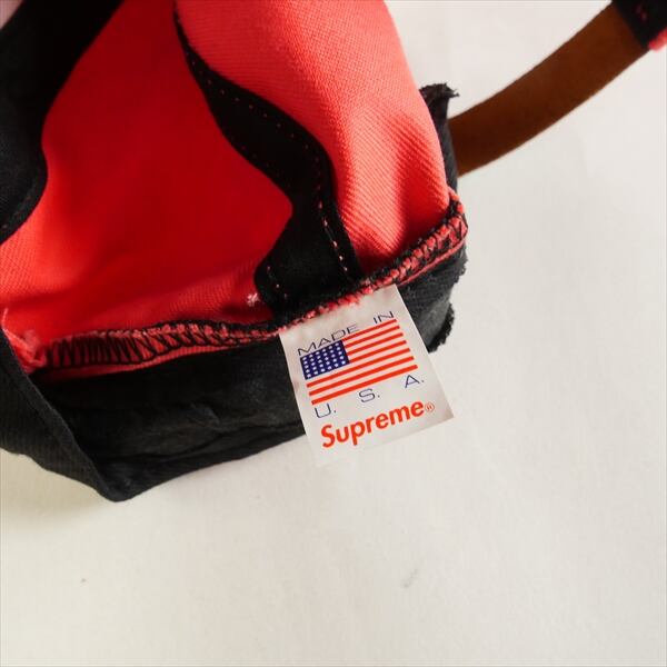 ほぼ未使用 Supreme S Logo 6-Panel ブラック 15ss
