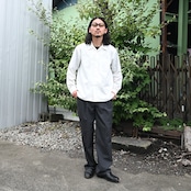 OLD JOE(オールドジョー)PATINA DEERSKIN COSSAK JACKET style