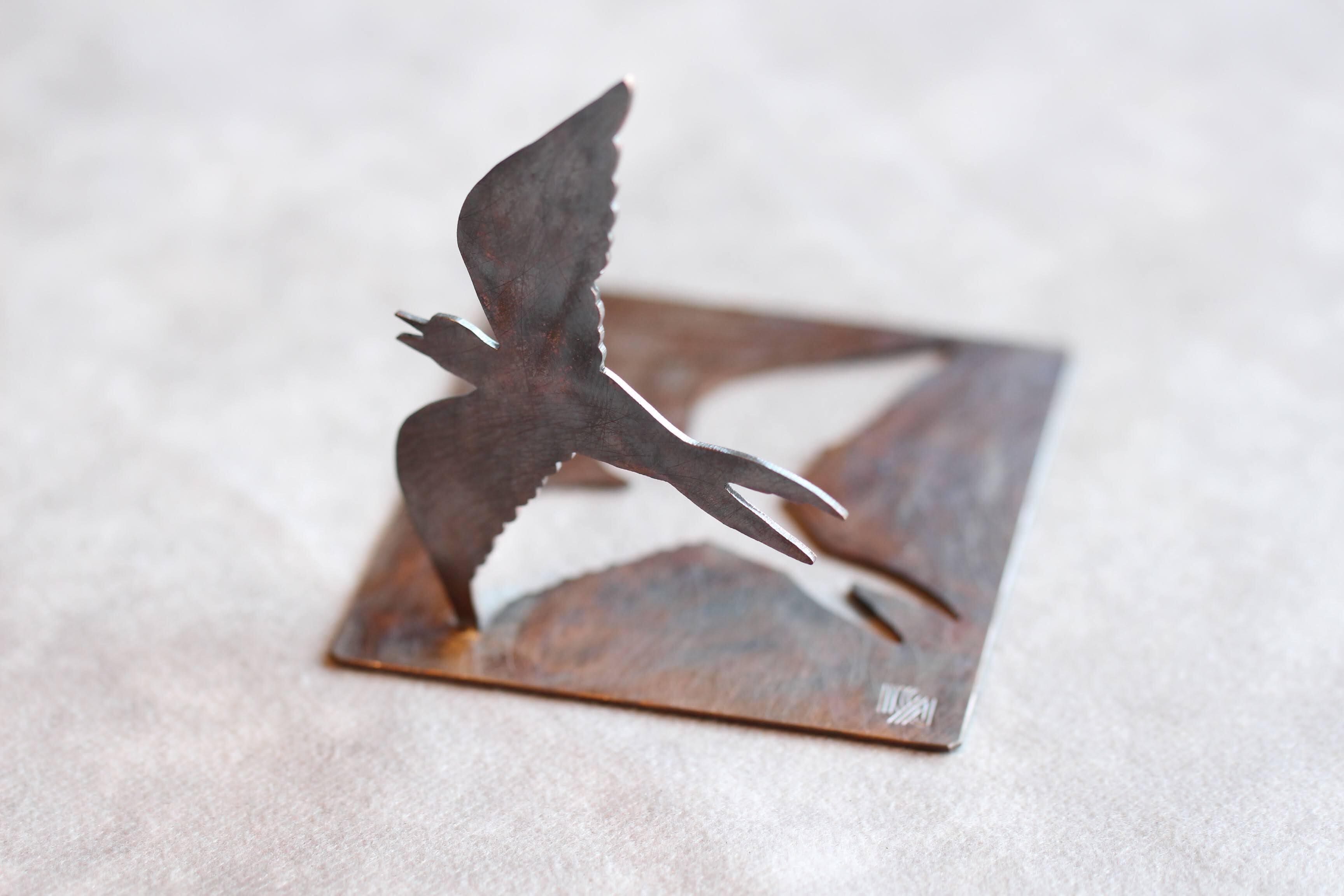 ツバメのお香立て