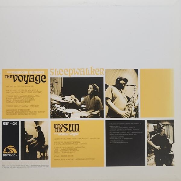 Sleep Walker / The Voyage / Into The Sun [ESP-010] - 画像2