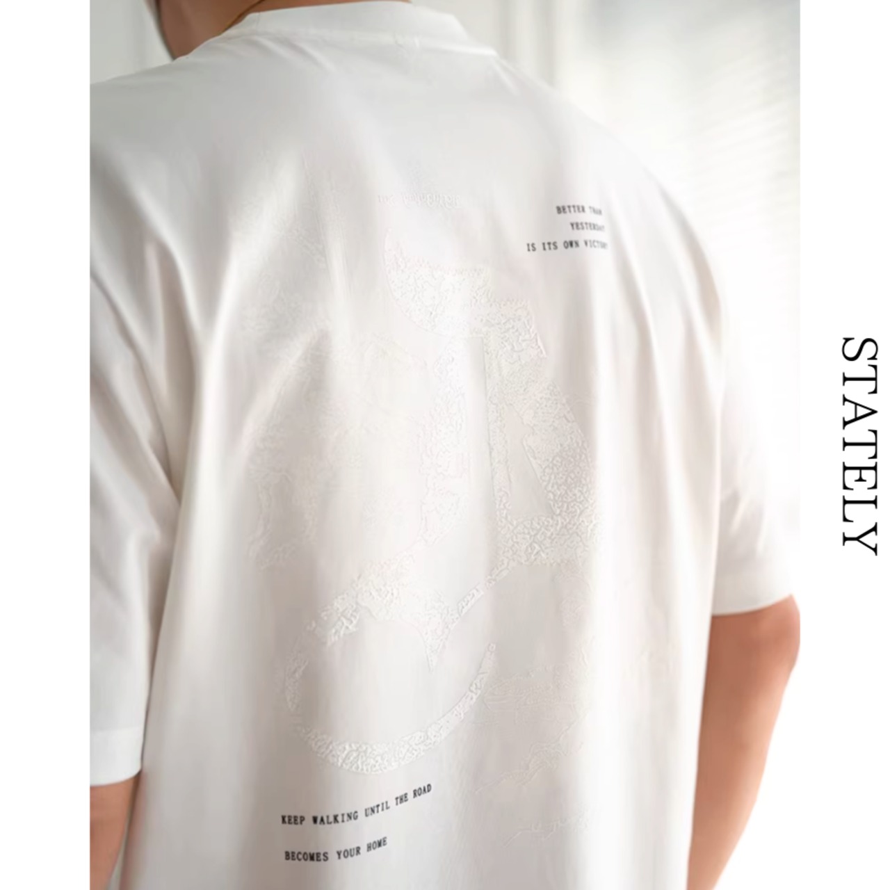 Shadow Art バックプリントTee/2color_T242・画像11