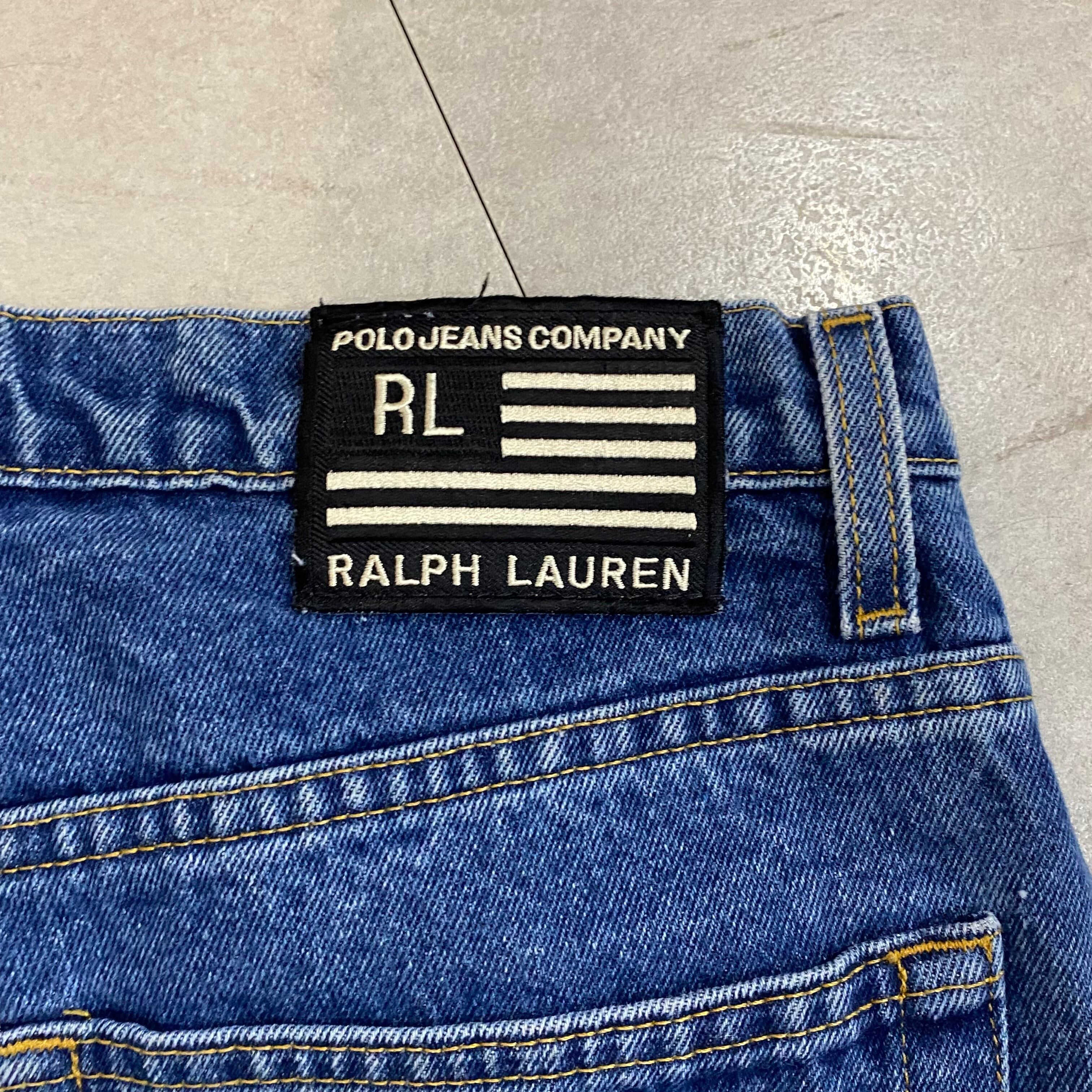 size : W32 L30 【POLO JEANS】ポロジーンズ Ralph Lauren ラルフローレン バギーデニム デニムパンツ 青 古着  古着屋 高円寺 ビンテージ | Slat_Albatross_Isla_Vintage powered by BASE