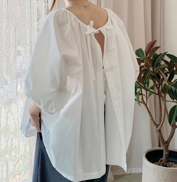 夏新作 レディース トップス シャツ 2ways ヴィンテージ 上品 七分袖