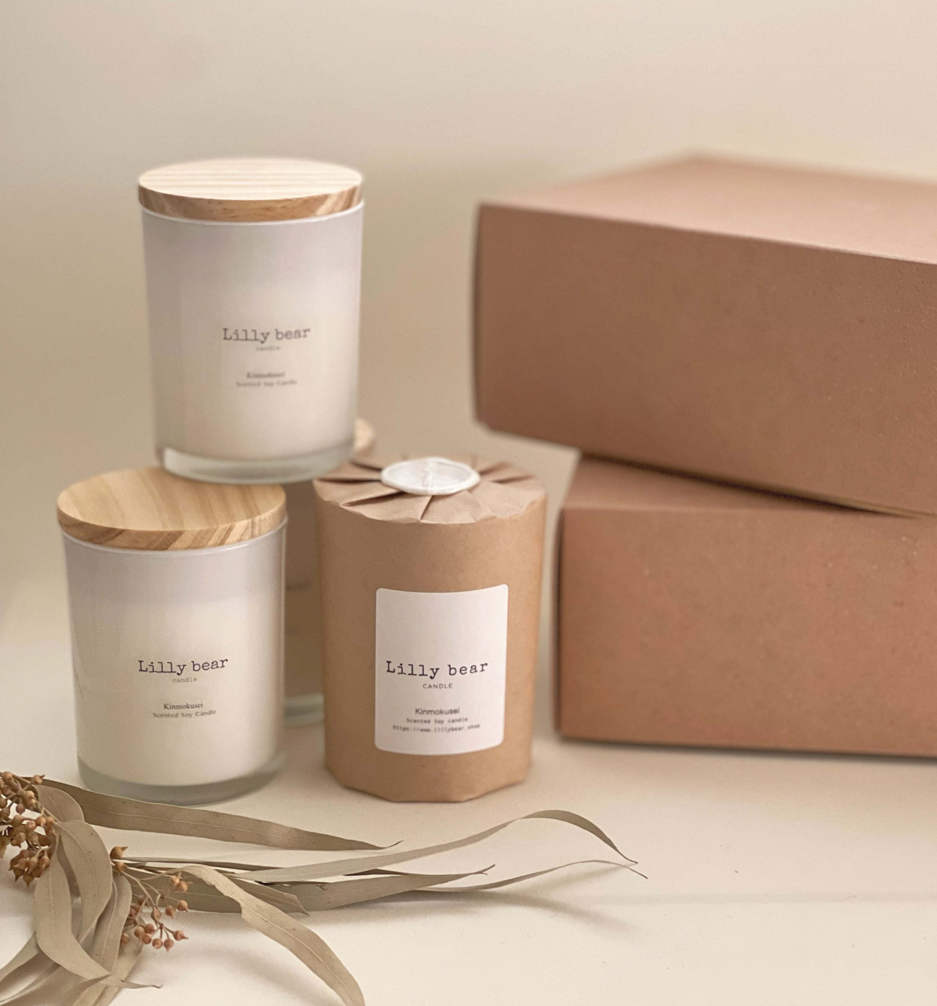 KYOTO/クラシック ソイキャンドル | リリーベアーキャンドル