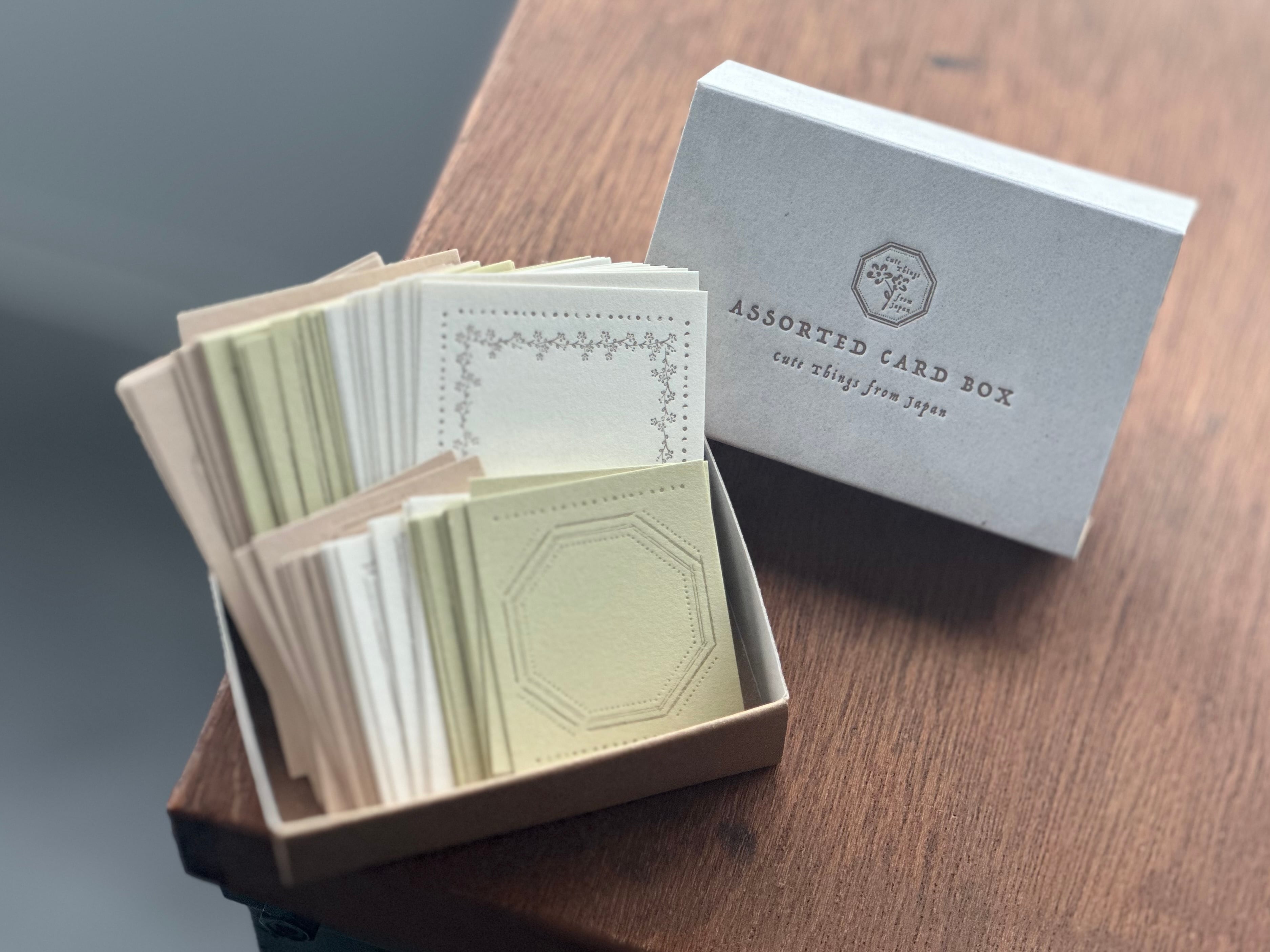 Cute Things from Japan コラボ」 Assort card box | OEDA LETTERPRESS