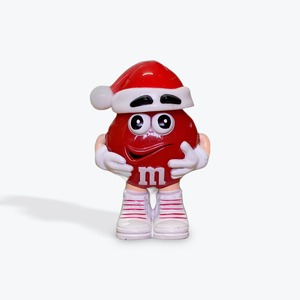 M&M's（エムアンドエムズ）レッド ディスペンサー フィギュア サンタ帽子 001