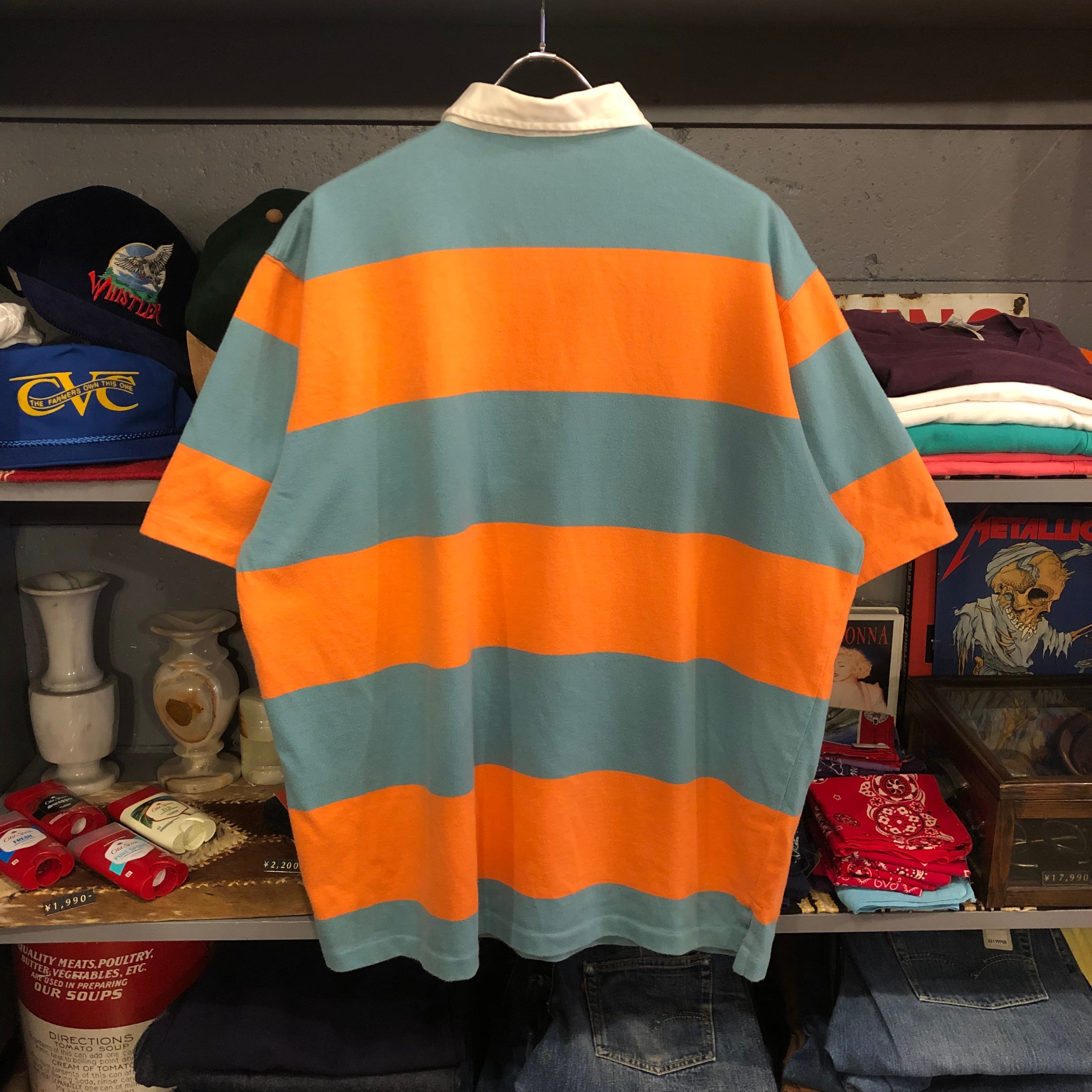90s Polo by Ralph Lauren S/S Border Polo Shirt | VOSTOK