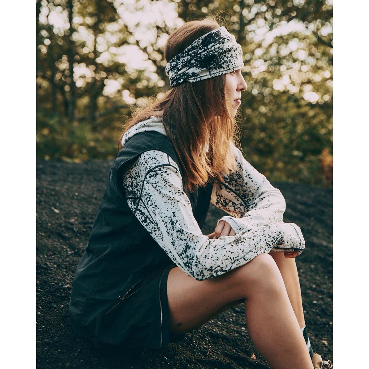 charbon / LIMONTA NYLON RIDERS VEST (BLACK) | 道がまっすぐ