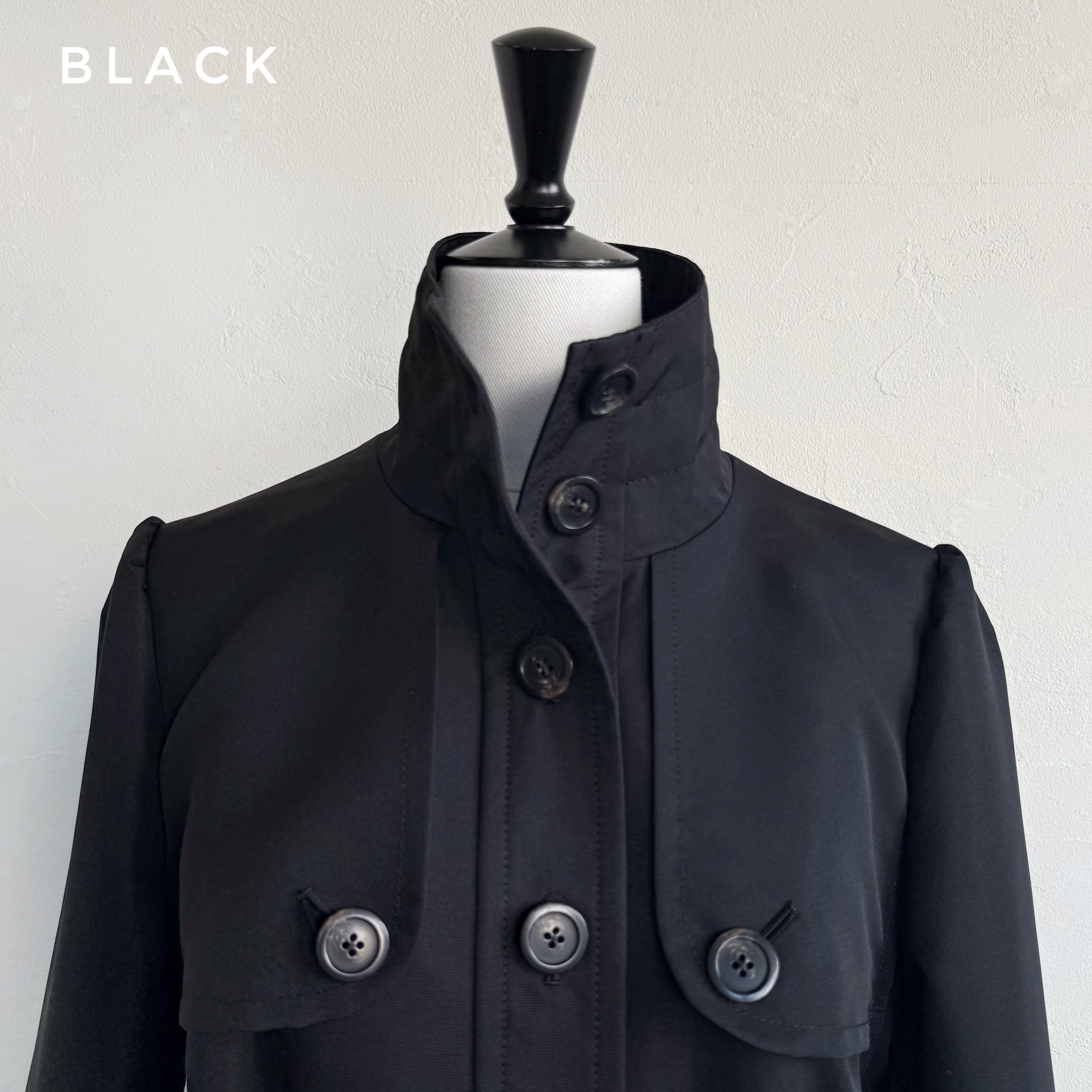 SYSORUS × akko3839 スタンドカラードレストレンチコート 31150 | SYSORUS