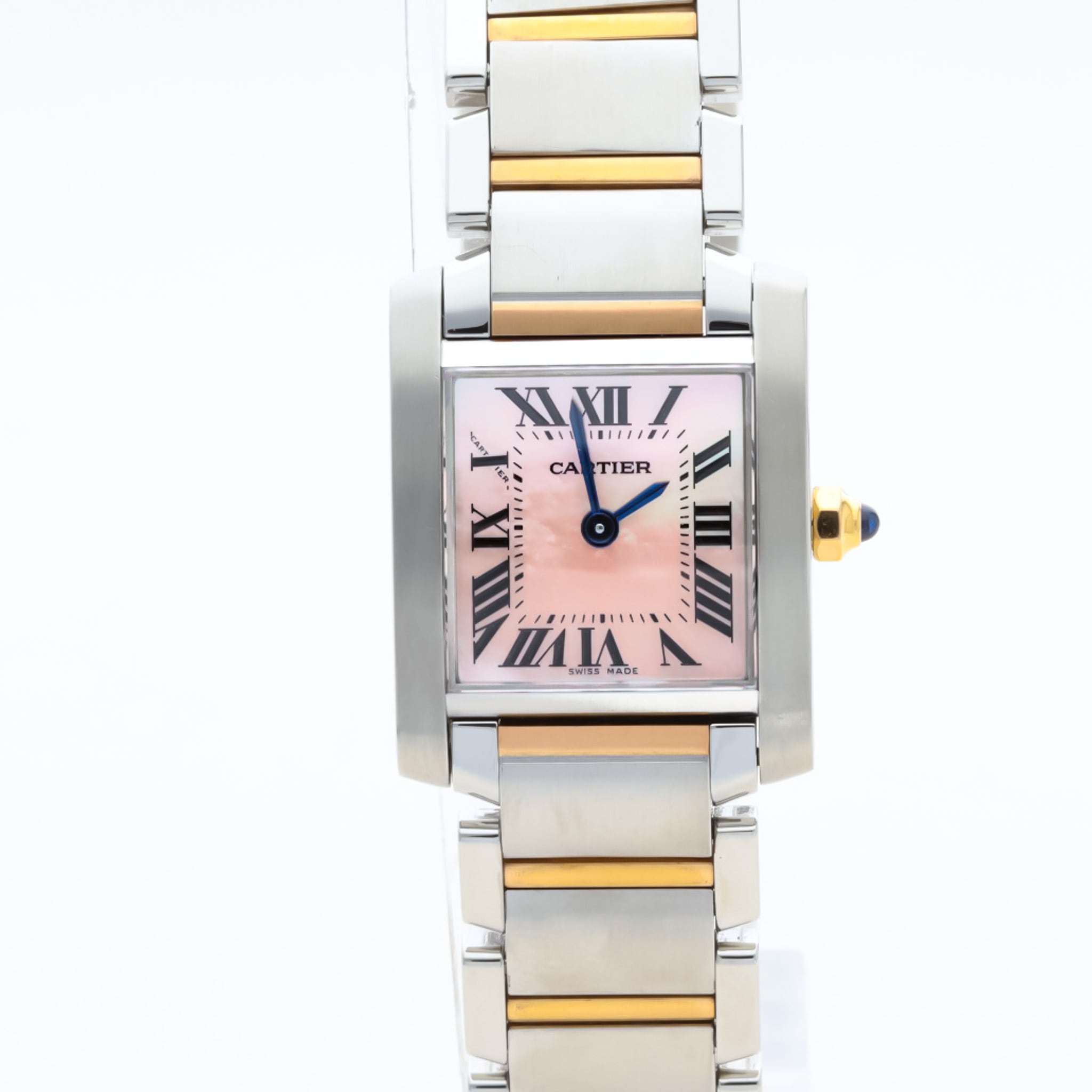 Cartier カルティエ  タンク　ピンクシェル　時計