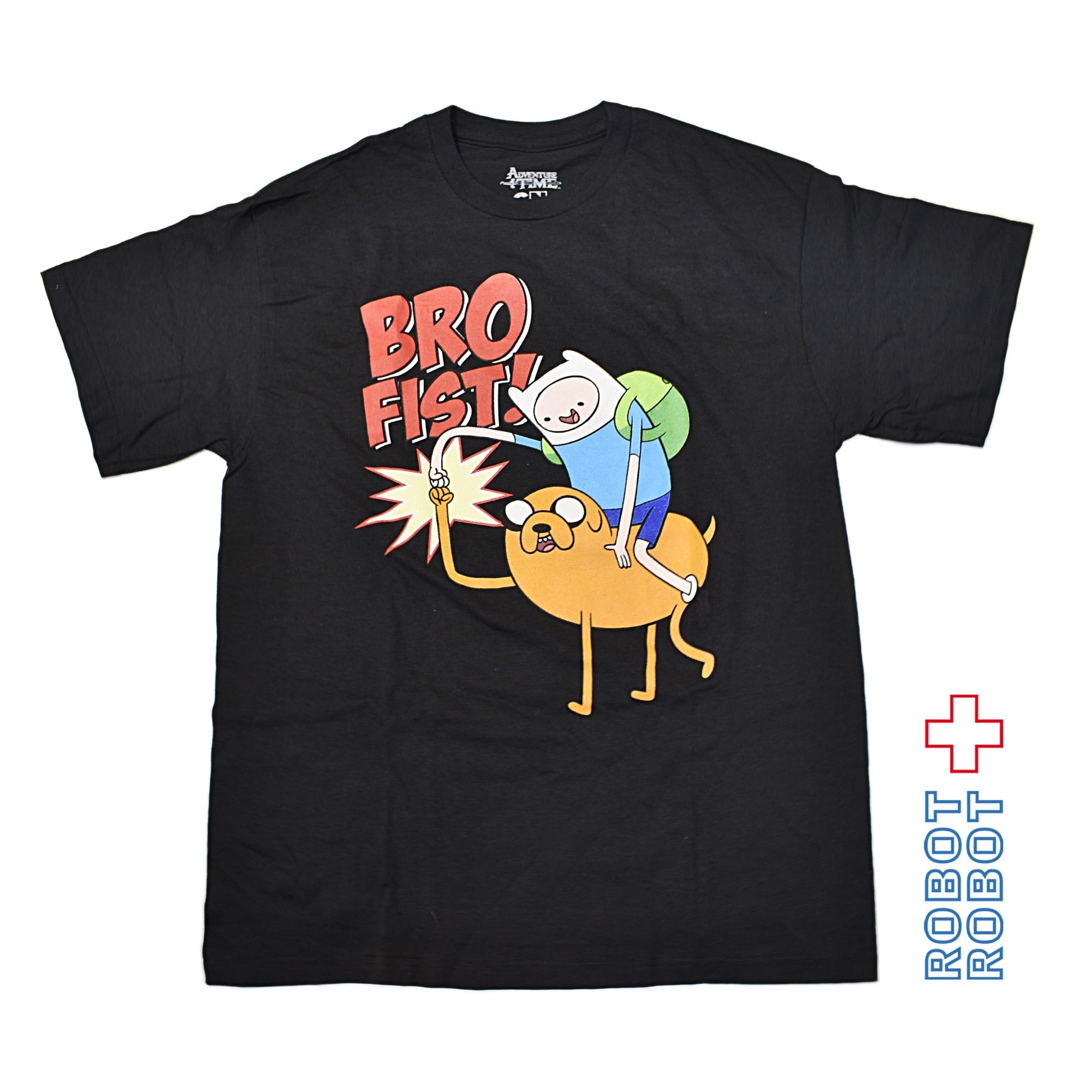 Tシャツ アドベンチャータイム フィンとジェイク グータッチ | ROBOTROBOT