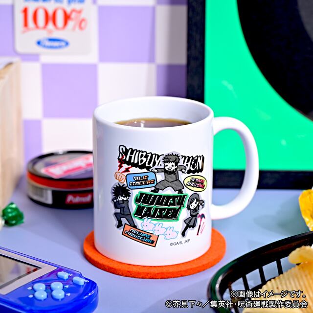 呪術廻戦 ビィズニィズ たっぷりマグカップ（虎杖・伏黒・釘崎