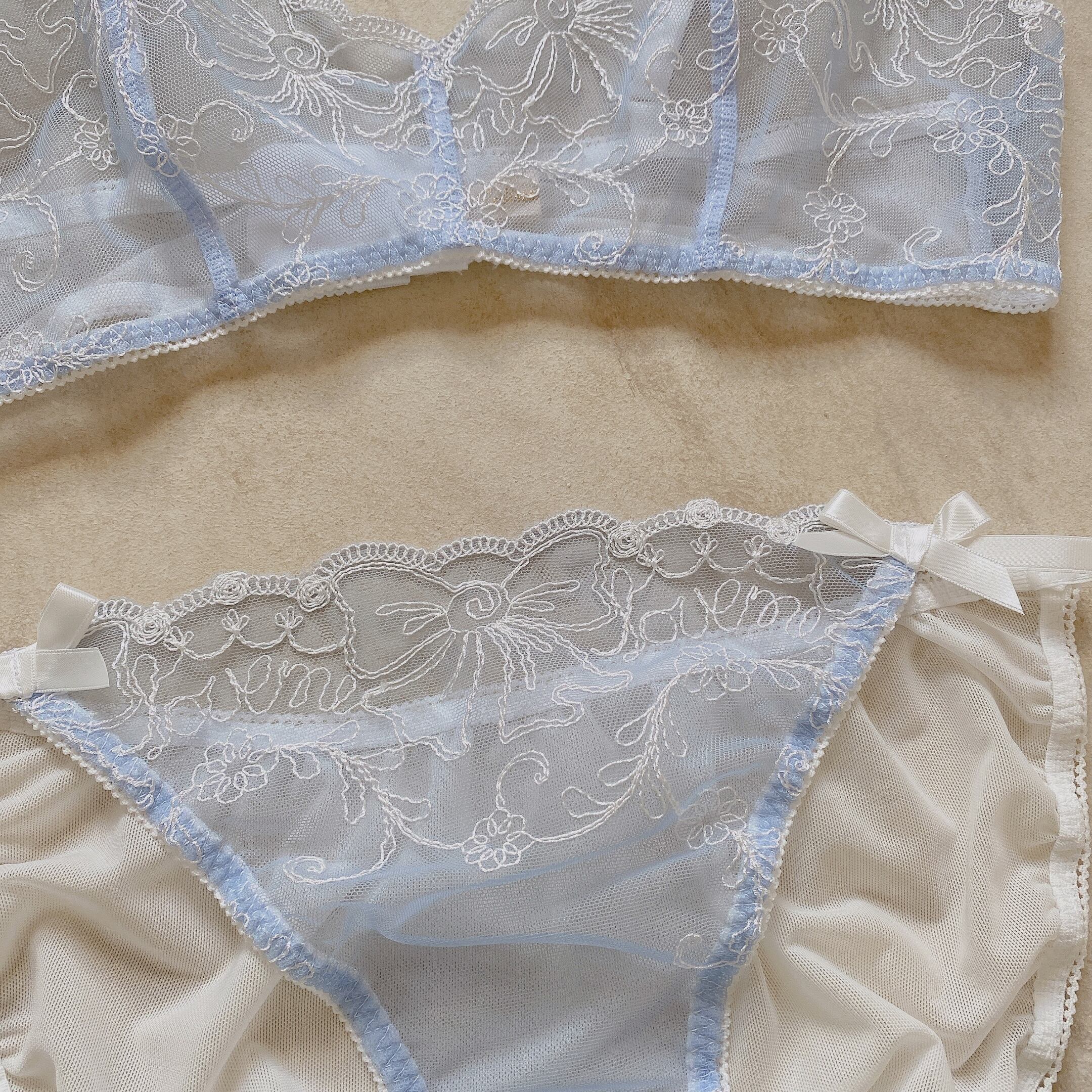 「blue valentine」lingerie set
