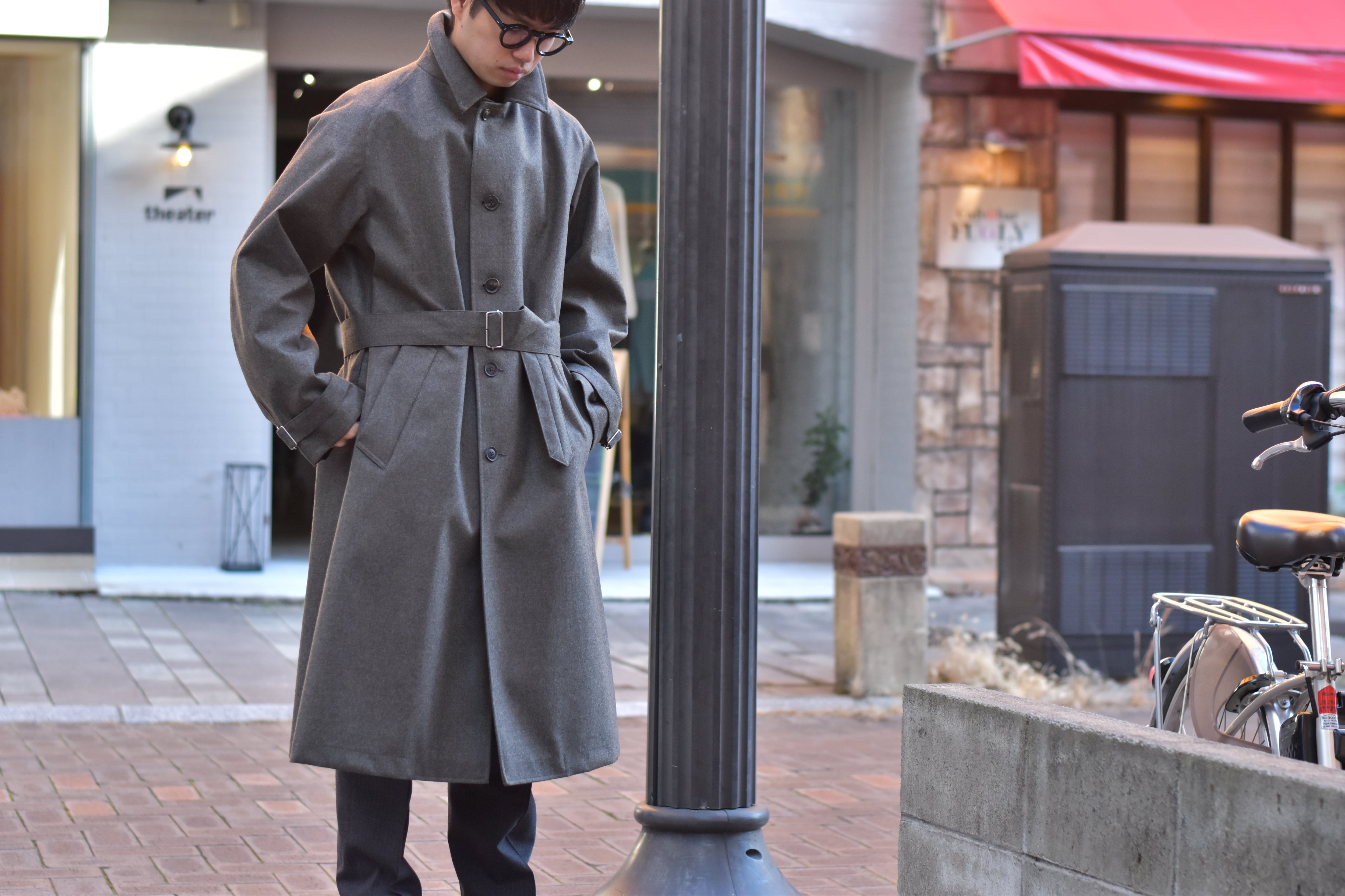 Phlannèl】Winter Motorcycle Coat(Men's) | theater(シアター)