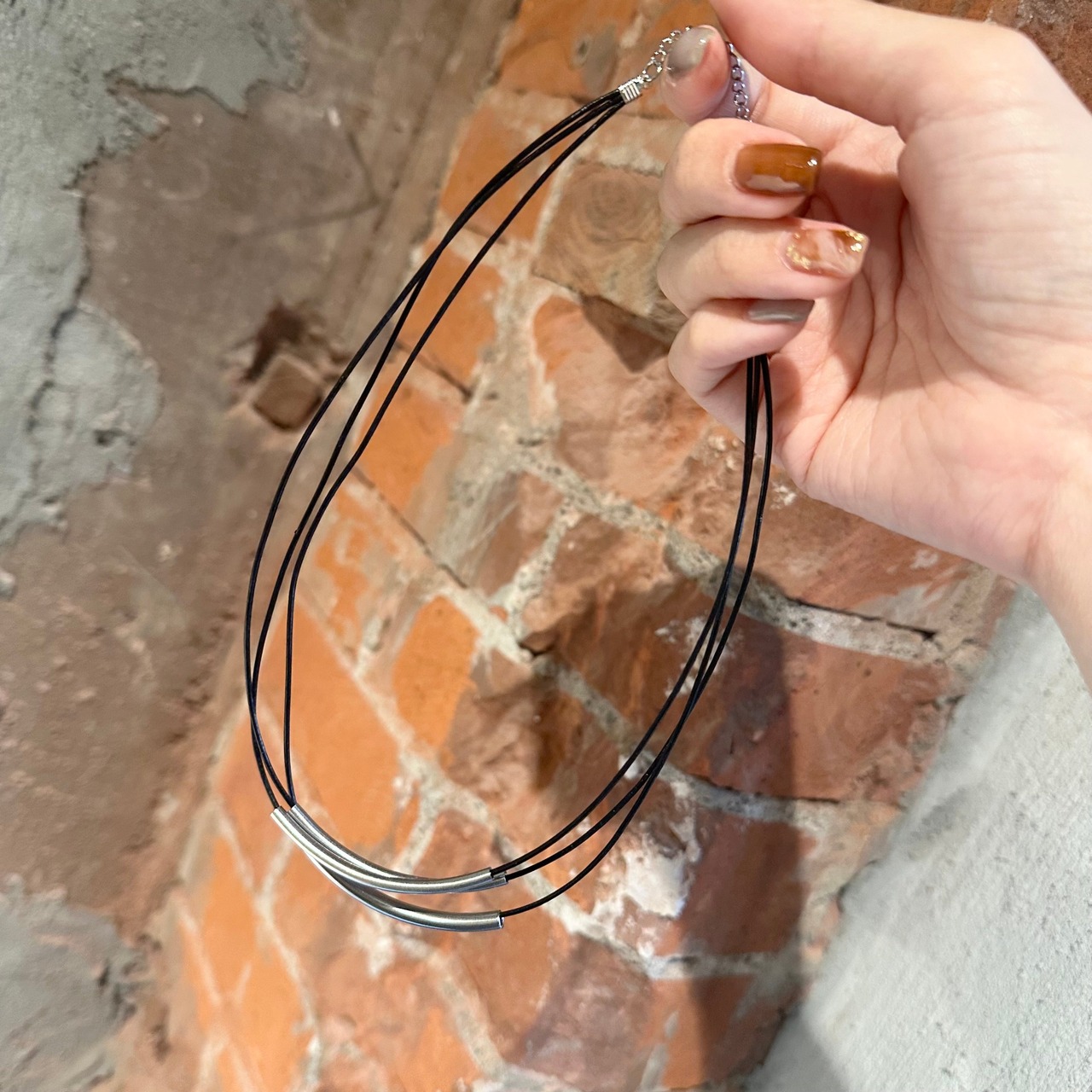 253N　レザーチョーカー