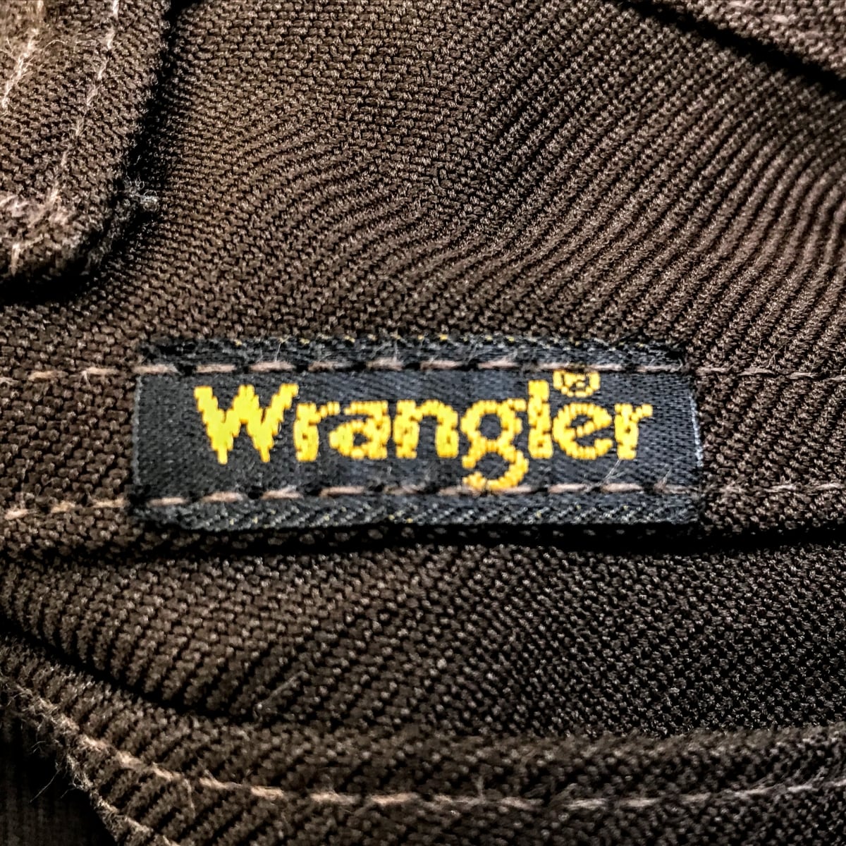 WRANGLER ラングラー 90年代 USA製 ランチャー ドレスジーンズ ブラウン W26 L30 相当 レディース キッズ タグ