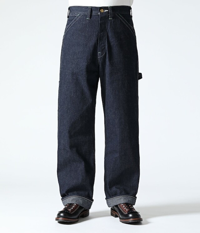 SUGAR CANE Lot No. SC42495 / 11oz. BLUE DENIM WORK PANTS