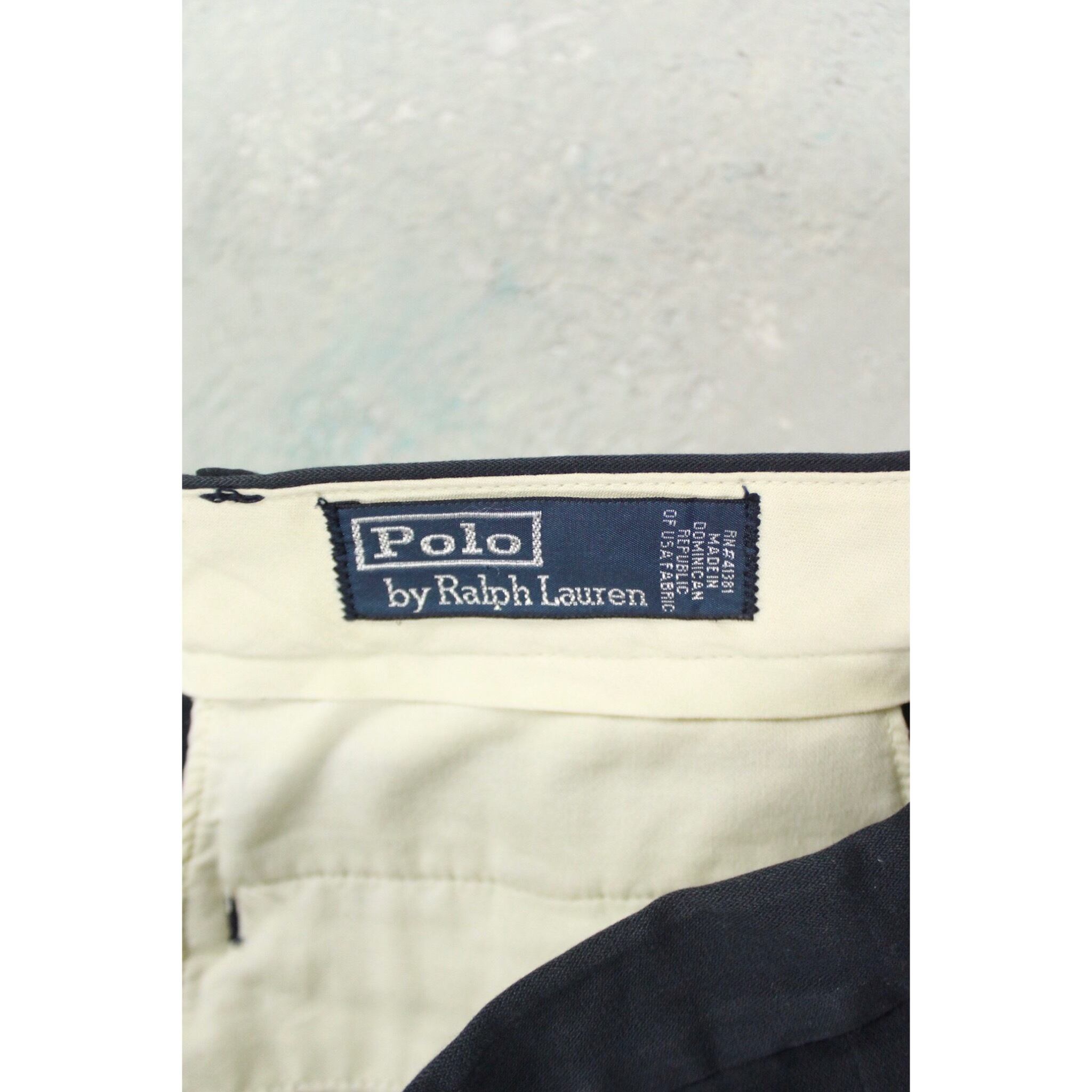 Polo by Ralph Lauren 美シルエット 2タックテーパードスラックス【FF
