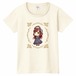 クラシカルロリィタちゃんTシャツ(レディース)アイボリー