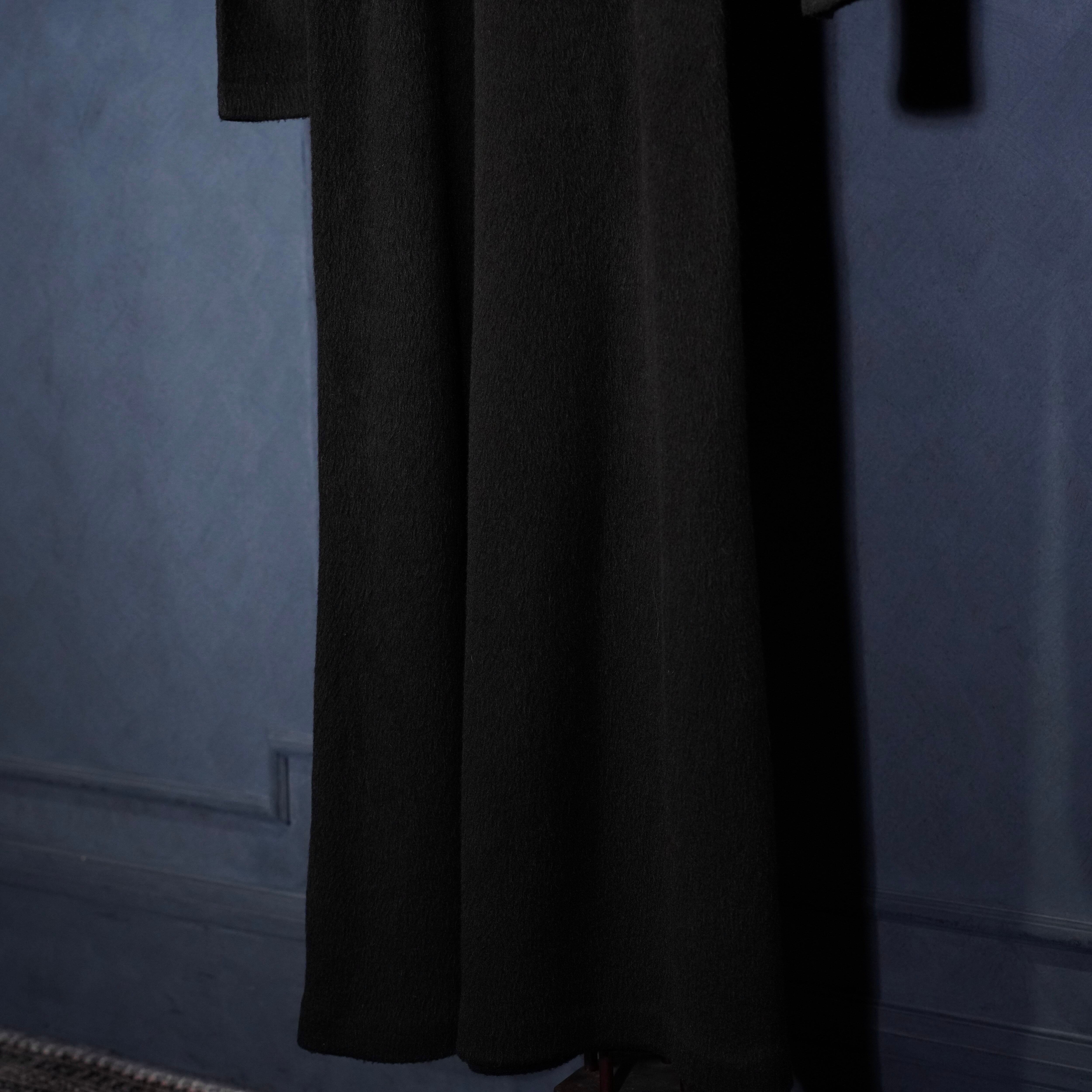 YOHJI YAMAMOTO NOIR HIGH NECK KNIT LONG ONE PIECE/ヨウジヤマモト