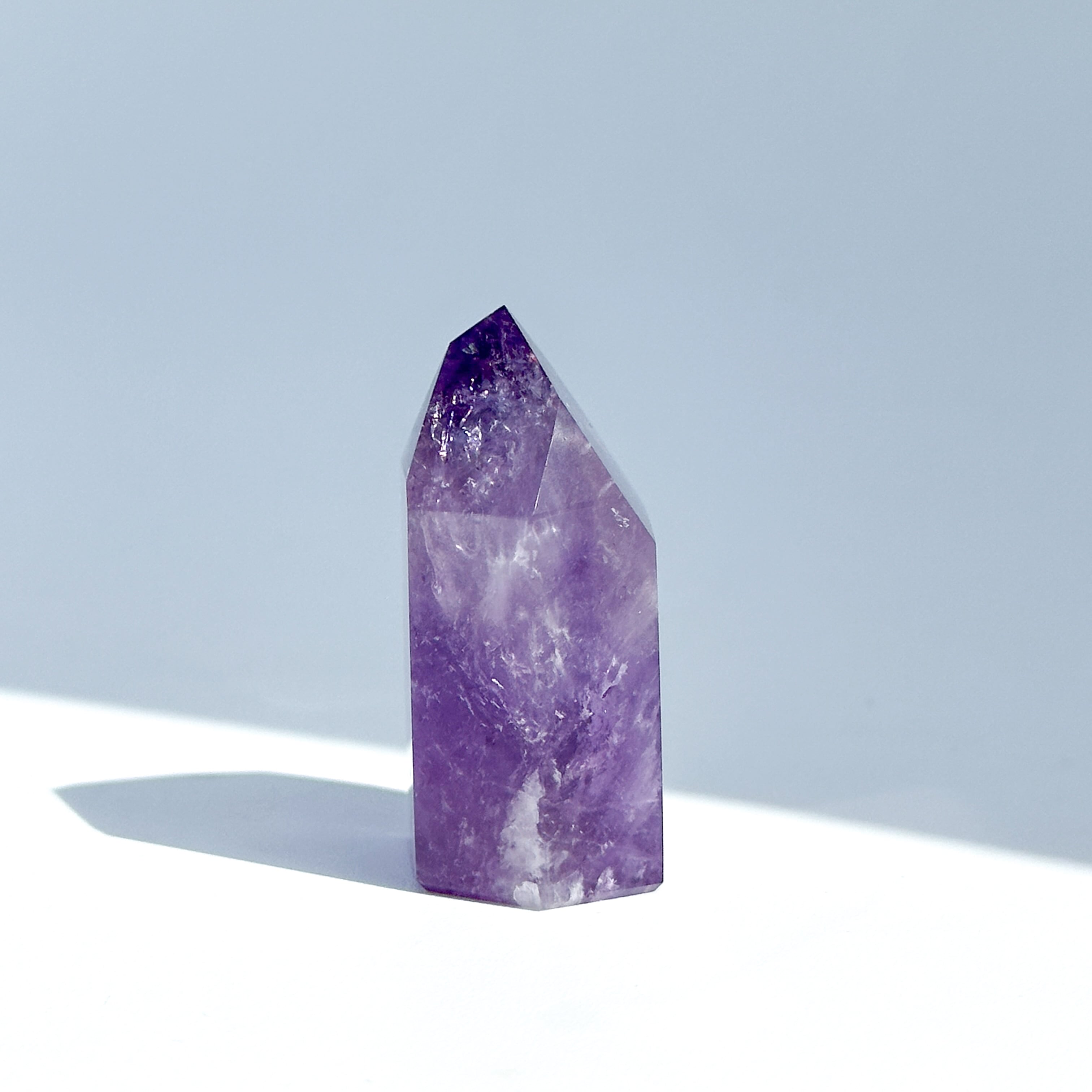 アメジスト　ファントムフラワー バイーア産ファントムアメジスト タワー53◇ Phantom Amethyst