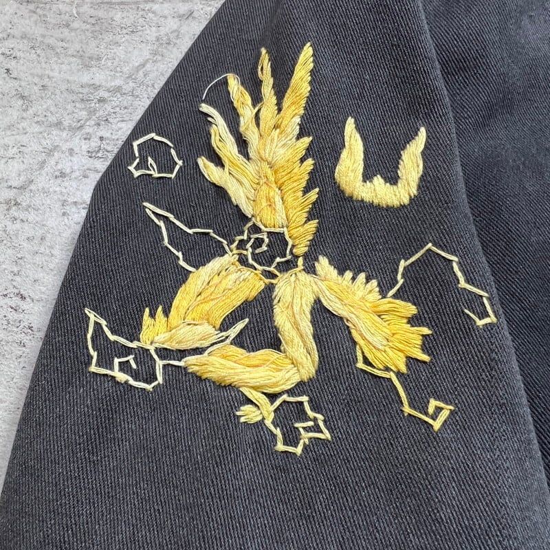 's ベトナム スーベニアジャケット ベトジャン NAM戦 虎 龍 福 刺繍