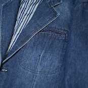 design denim tailored jacket
