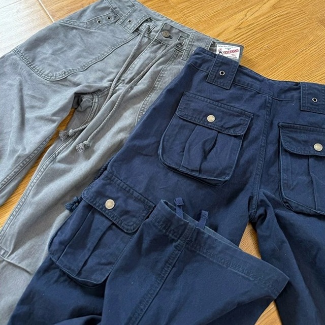 ドロストユーティリティストレートカーゴパンツ 2col R02719
