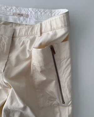 CÉLINE by Phoebe philo　ZIP POCKET PANTS