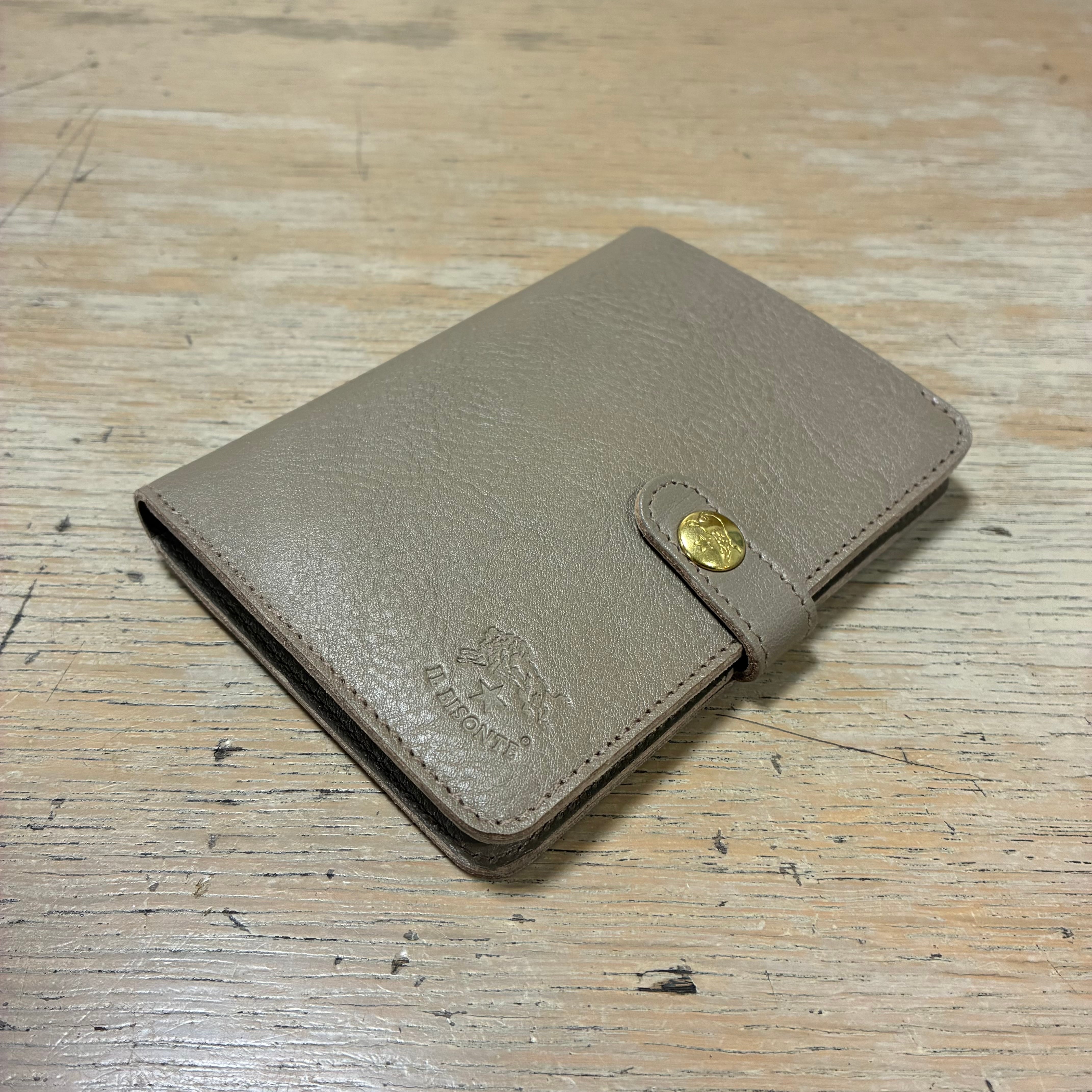 IL BISONTE イルビゾンテ 2つ折り財布【54262305641】 (COL グレー