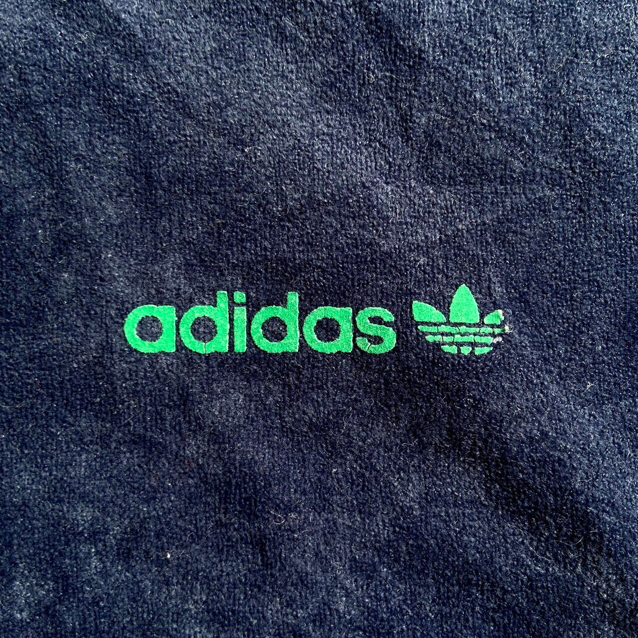 年代 フランス製 adidas アディダス ベロアジャージ トラック