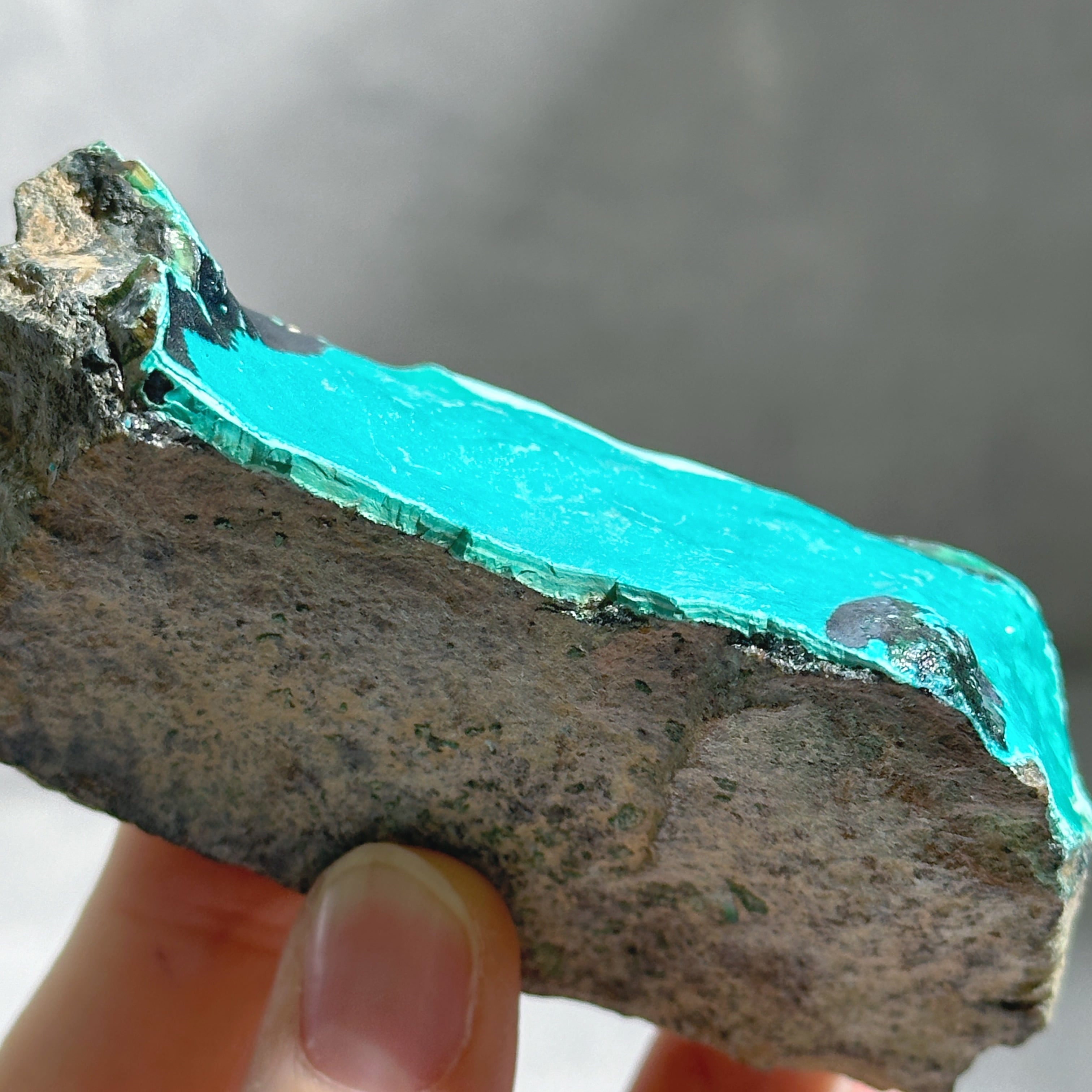 P*l様 『新産地』　クリソコラ　原石　鉱物標本　天然石 665 クリソコラ 381 ペルー - 鉱物標本・隕石標本販売のWeb専門店