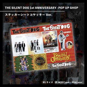 THE SILENT DOG LIVE2023-Beautiful Opportunity-ステッカーシート（全3種）