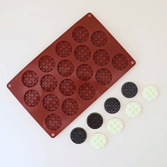 ワッフル シリコンモールド | シリコンモールド・クレイクラフト
