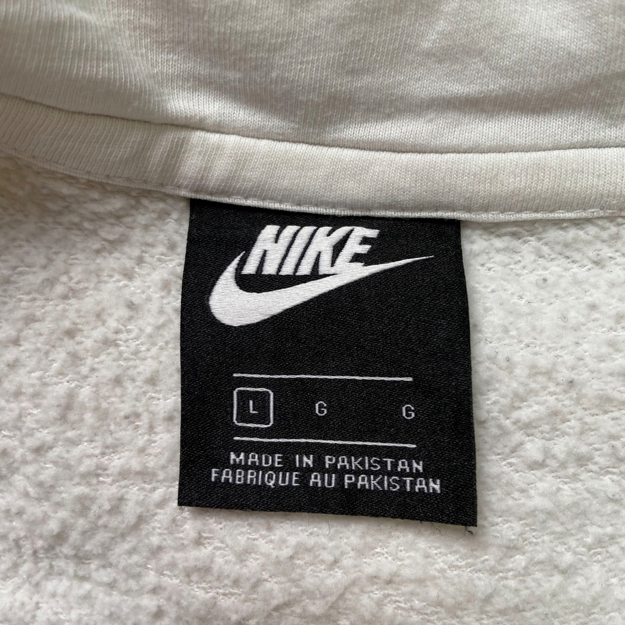 訳あり特価 NIKE ナイキ JUST DO IT ロゴ刺繍 プルオーバーパーカー 