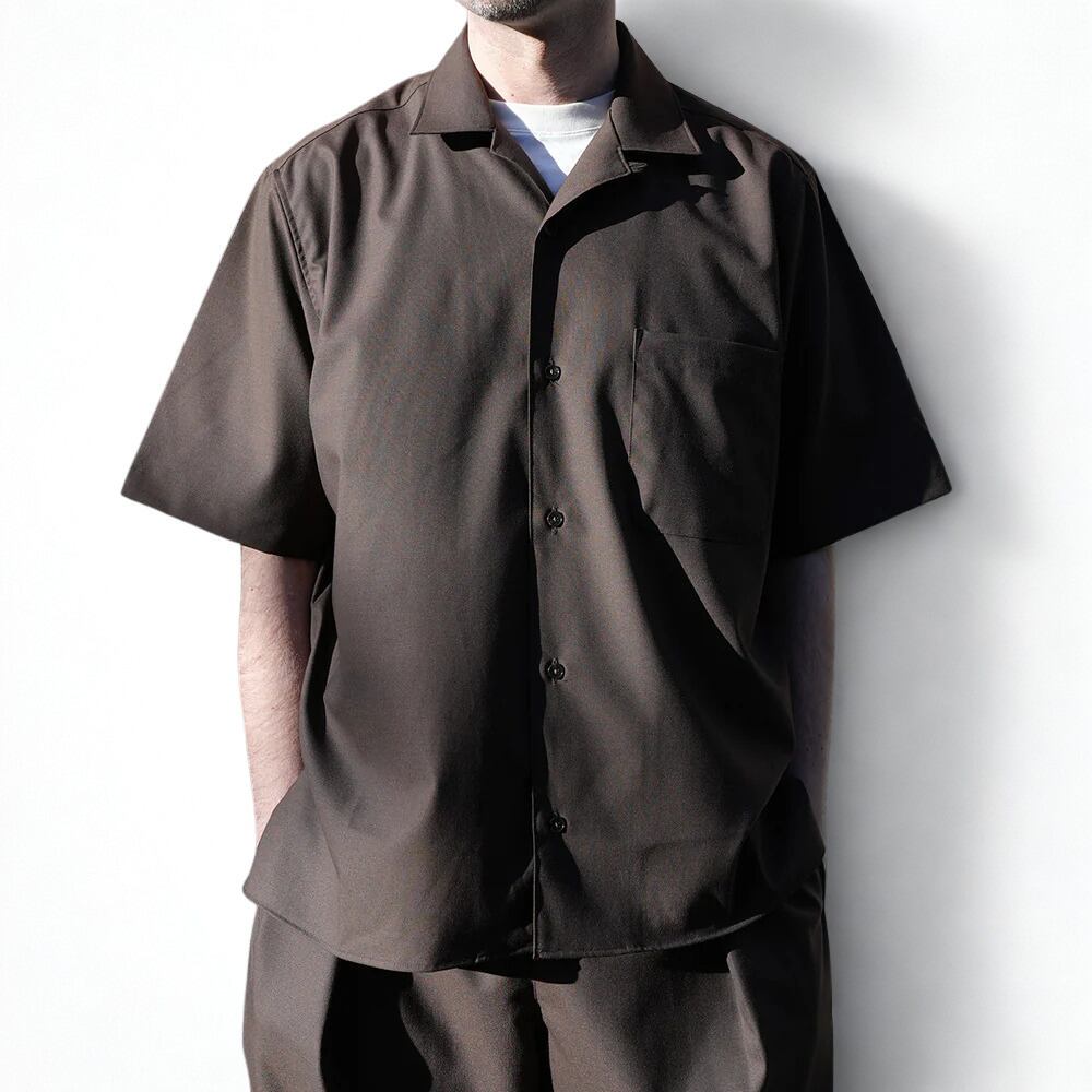 manual alphabet/TT/W/R TROPICAL S/S OPEN COLLAR SHIRTS | coper