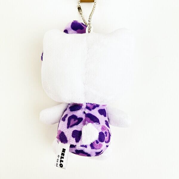 サンリオ ハローキティ ヒョウ柄シリーズ ボールチェーンマスコット