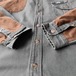 90's ORVIS オービス　ハンティングシャツ　L　オリーブ×ブラウン　長袖　メンズ　フィシング 商品写真8