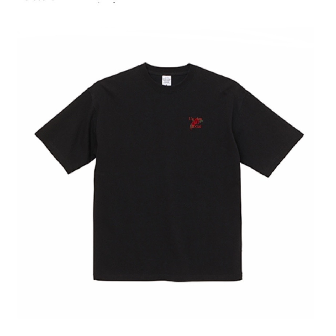【No37】black rose tshirt　　『Buzz Fesモデル着用』